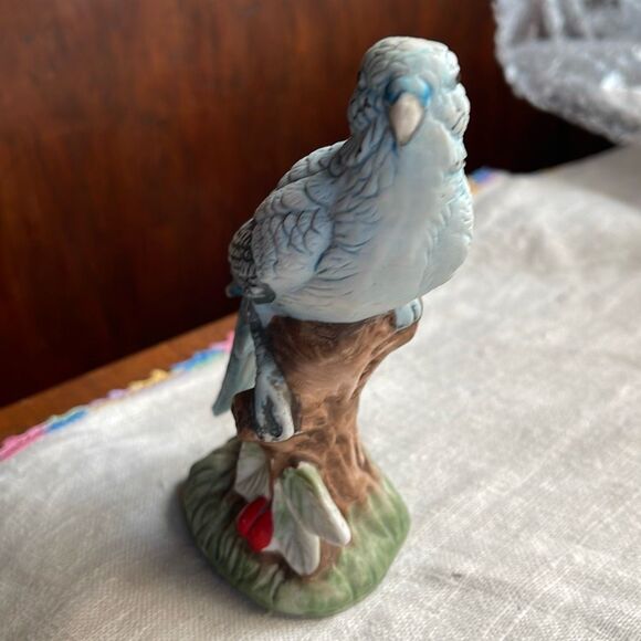 Vintage Lefton Parakeet ceramic figurine - Picture 2 of 9